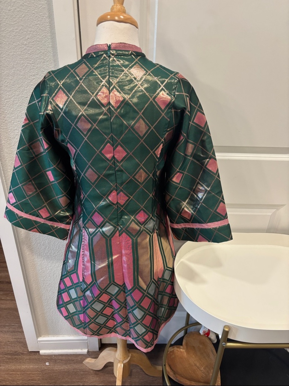 NWT Metallic Mosaic Indre Dress by Tuckernuck - Picture 7 of 14